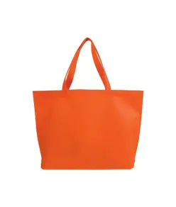 Shopper con soffietto alla base in TNT termosaldato, manici lunghi Handle