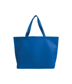 Shopper con soffietto alla base in TNT termosaldato, manici lunghi Handle