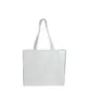 Shopper con soffietto colorato in poliestere 210D resistente al calore Handle
