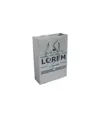 Shopper con soffietto in carta laminata 157 g/m2 con rinforzo alla base Handle