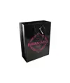 Shopper con soffietto in carta laminata 157 g/m2 con rinforzo alla base Handle