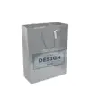 Shopper con soffietto in carta laminata 157 g/m2 con rinforzo alla base Handle