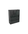 Shopper con soffietto in carta laminata opaca 157 g/m2 con rinforzo alla base Handle