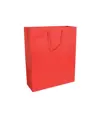 Shopper con soffietto in carta laminata opaca 157 g/m2 con rinforzo alla base Handle