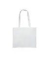 Shopper con soffietto in cotone 200 g/m2, manici lunghi Handle