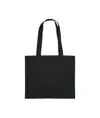 Shopper con soffietto in cotone 200 g/m2, manici lunghi Handle