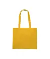 Shopper con soffietto in cotone 200 g/m2, manici lunghi Handle