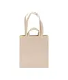 Shopper con soffietto in cotone  220 g/m2, con doppi manici Handle