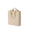 Shopper con soffietto in cotone  220 g/m2, con doppi manici Handle