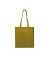 Shopper con soffietto in cotone 220 g/m2, manici lunghi Handle