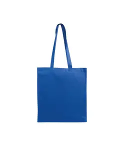 Shopper con soffietto in cotone 220 g/m2, manici lunghi Handle