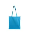 Shopper con soffietto in cotone 220 g/m2, manici lunghi Handle