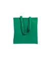 Shopper con soffietto in cotone 220 g/m2, manici lunghi Handle