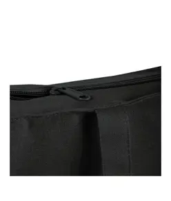 Shopper con soffietto in cotone 250 g/m2, manici lunghi e chiusura con zip Handle