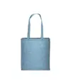 Shopper con soffietto in cotone riciclato 150 g/m2 effetto melange, manici lunghi Handle