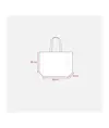 Shopper con soffietto in PP laminato 120 g/m2, manici lunghi a nastro Handle