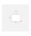 Shopper con soffietto in PP laminato 120 g/m2, manici lunghi a nastro Handle