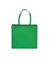 Shopper con soffietto in  R-pet  80g/m2, manici lunghi Handle