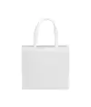 Shopper con soffietto in  R-pet  80g/m2, manici lunghi Handle