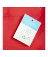 Shopper con soffietto in R-PET (plastica riciclata), manici lunghi Handle