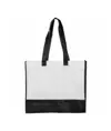 Shopper con soffietto in TNT 80 g/m2, manici lunghi Handle