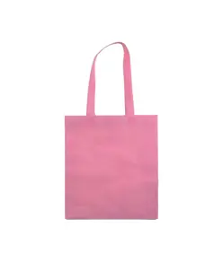 Shopper con soffietto in TNT 80 g/m2 termosaldato, manici lunghi Handle
