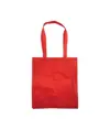 Shopper con soffietto in TNT 80 g/m2 termosaldato, manici lunghi Handle