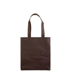 Shopper con soffietto in TNT 80 g/m2 termosaldato, manici lunghi Handle