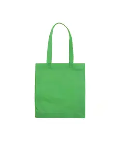 Shopper con soffietto in TNT 80 g/m2 termosaldato, manici lunghi Handle
