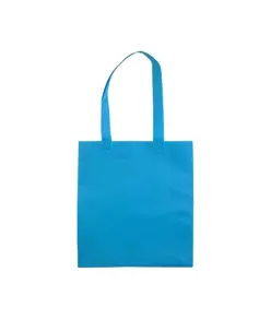 Shopper con soffietto in TNT 80 g/m2 termosaldato, manici lunghi Handle