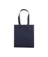 Shopper con soffietto in TNT 80 g/m2 termosaldato, manici lunghi Handle