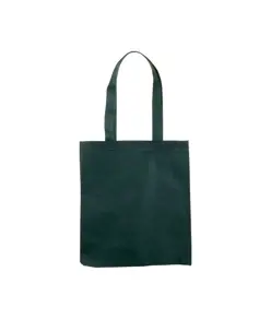 Shopper con soffietto in TNT 80 g/m2 termosaldato, manici lunghi Handle