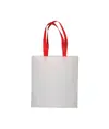 Shopper con soffietto in TNT 80 g/m2 termosaldato, manici lunghi Handle