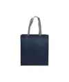 Shopper con soffietto in TNT laminato 100 g/m2 termosaldato, manici corti Handle