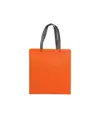 Shopper con soffietto in TNT laminato 100 g/m2 termosaldato, manici corti Handle