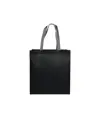Shopper con soffietto in TNT laminato 100 g/m2 termosaldato, manici corti Handle