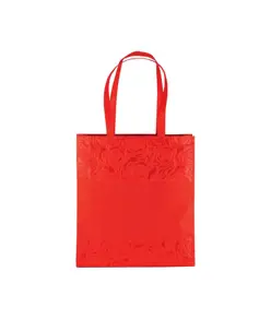 Shopper con soffietto in TNT termosaldato, manici 65 cm Handle