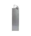 Shopper con soffietto porta bottiglia in carta laminata 157 g/m2 con rinforzo alla base Handle