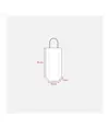 Shopper con soffietto porta bottiglia in carta laminata 157 g/m2 con rinforzo alla base Handle