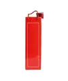 Shopper con soffietto porta bottiglia in carta laminata 157 g/m2 con rinforzo alla base Handle
