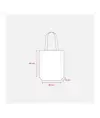 Shopper fouta in cotone 180 g/m2, manici lunghi Handle