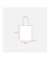 Shopper fouta in cotone 180 g/m2, manici lunghi Handle