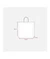 Shopper in carta 100 gr/m2 con soffietto Handle