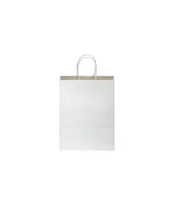 Shopper in carta 100 gr/m2 con soffietto Handle