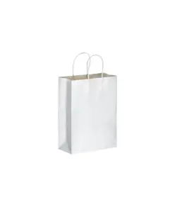 Shopper in carta 100 gr/m2 con soffietto Handle