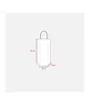 Shopper in carta riciclata 100 gr/m2 con soffietto Handle