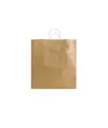 Shopper in carta riciclata 100 gr/m2 con soffietto Handle