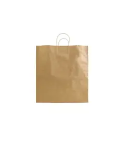Shopper in carta riciclata 100 gr/m2 con soffietto Handle