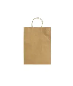 Shopper in carta riciclata 100 gr/m2 con soffietto Handle