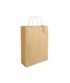 Shopper in carta riciclata 100 gr/m2 con soffietto Handle